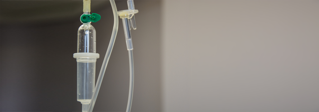 Picture of an IV drip.